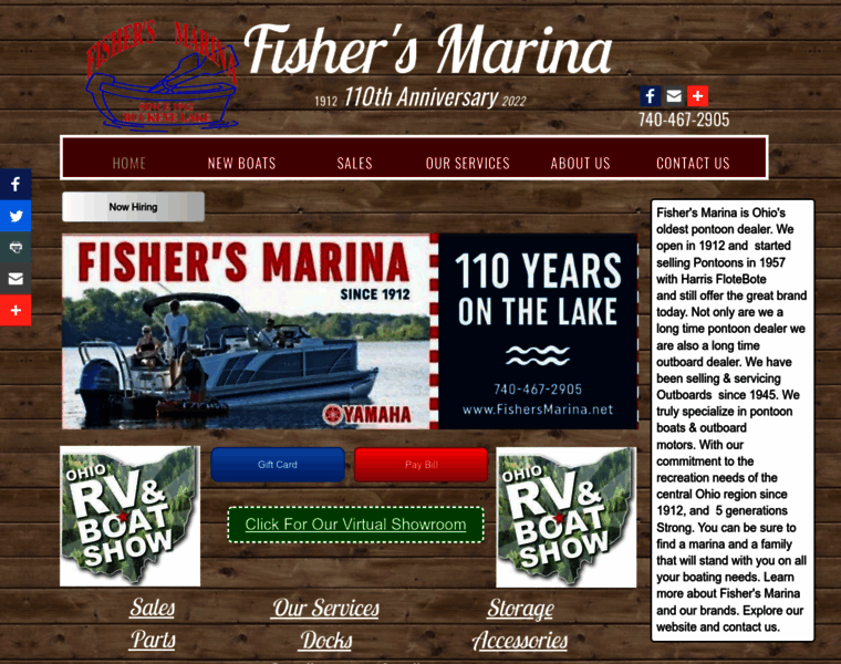 Fishersmarina.net thumbnail