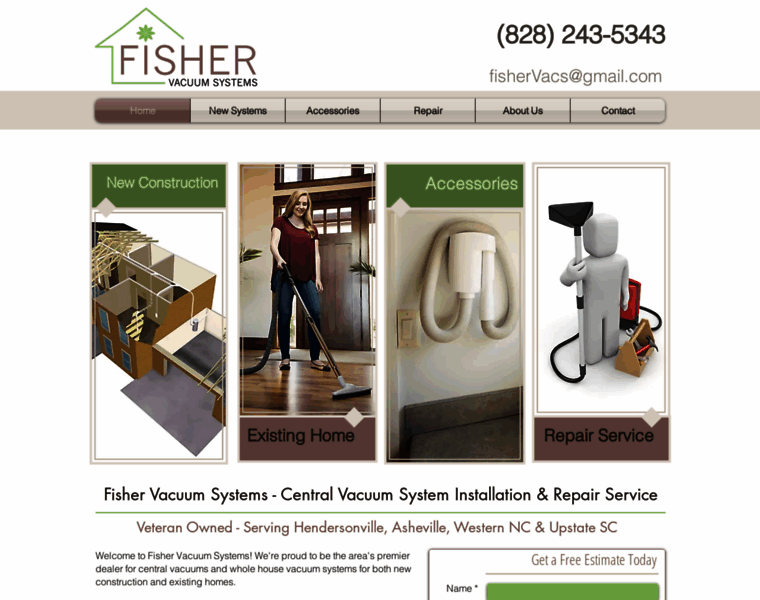 Fishervacuumsystems.com thumbnail