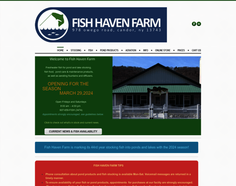 Fishhavenfarm.com thumbnail