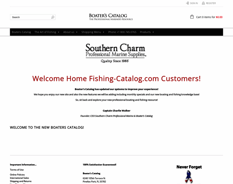 Fishing-catalog.com thumbnail