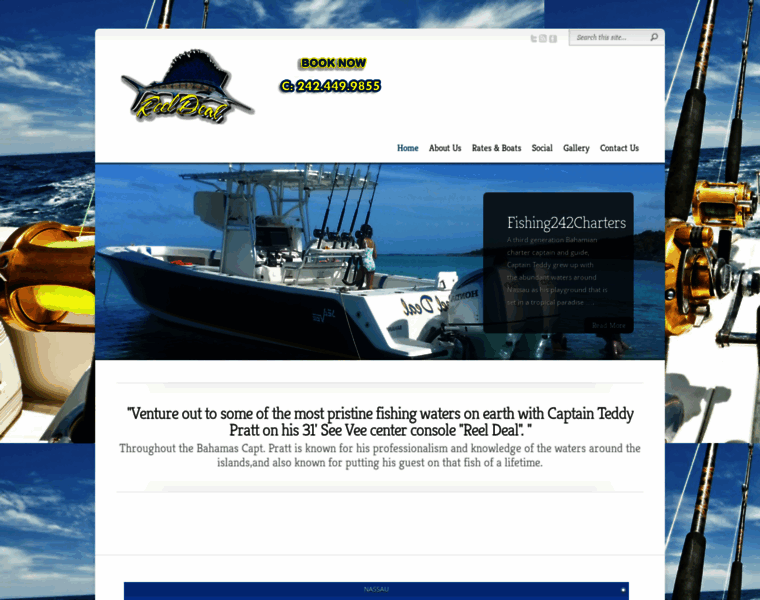 Fishing242charters.com thumbnail