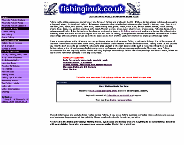 Fishinginuk.co.uk thumbnail