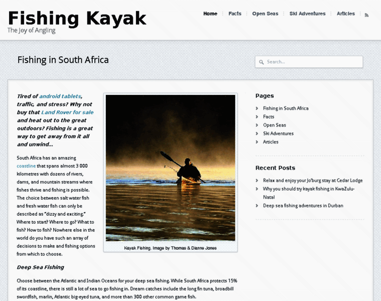 Fishingkayak.co.za thumbnail