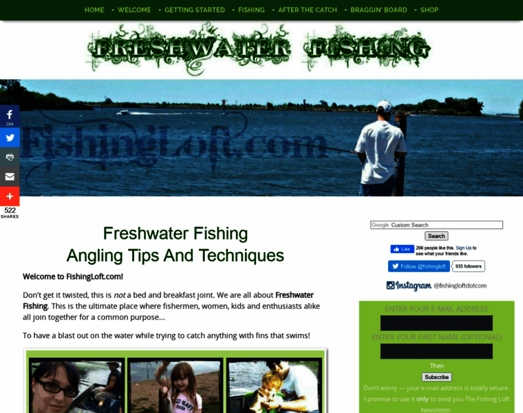 Fishingloft.com thumbnail