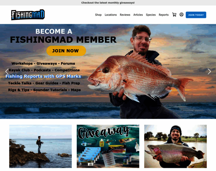 Fishingmad.com.au thumbnail