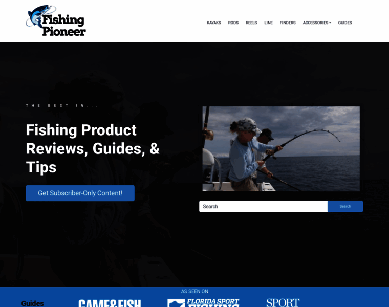 Fishingpioneer.com thumbnail
