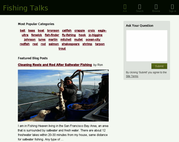 Fishingtalks.com thumbnail