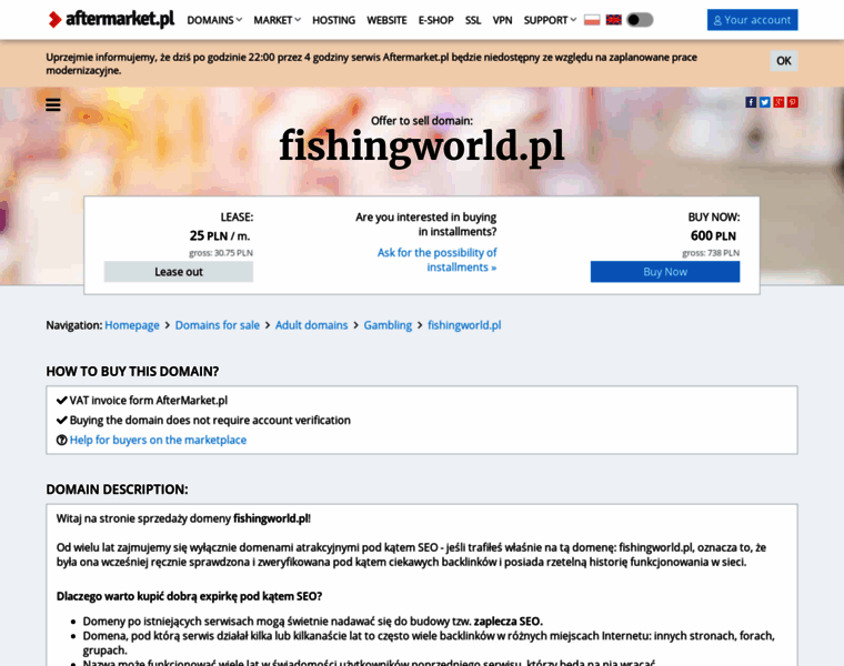 Fishingworld.pl thumbnail