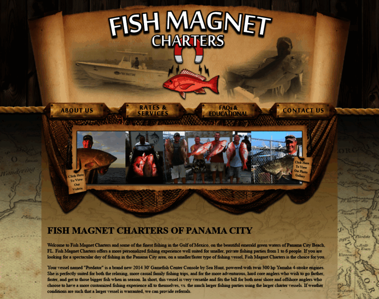 Fishmagnetcharters.com thumbnail