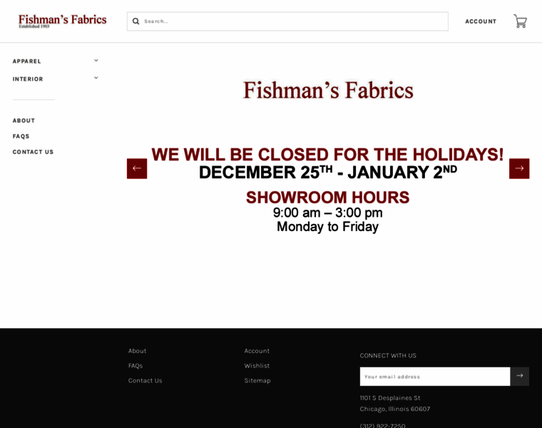 Fishmansfabrics.com thumbnail