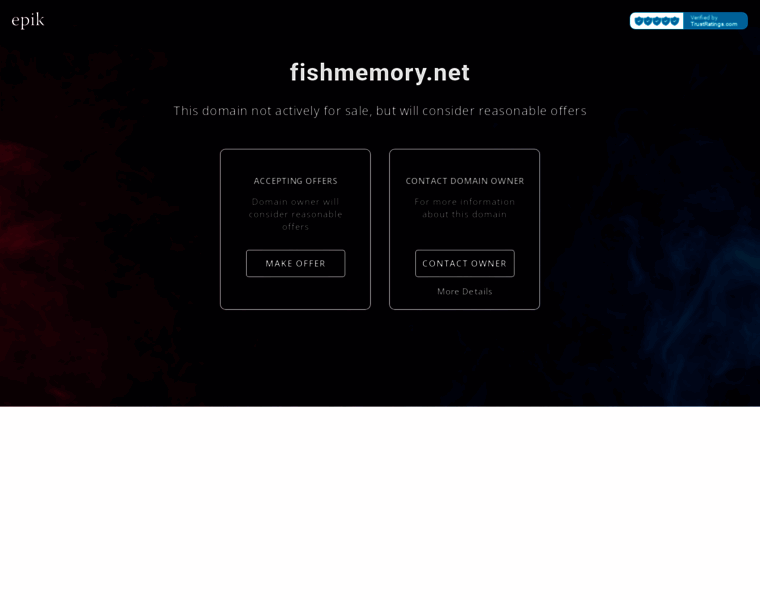 Fishmemory.net thumbnail