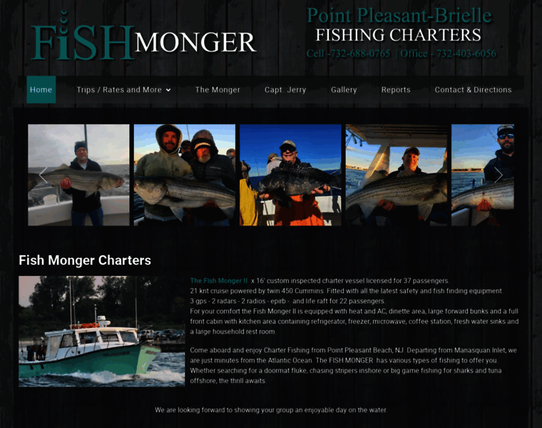 Fishmongercharters.com thumbnail