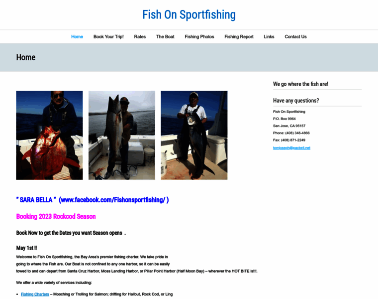 Fishonsportfishing.com thumbnail