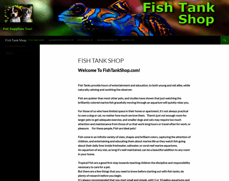 Fishtankshop.com thumbnail