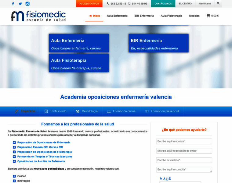 Fisiomedicvalencia.com thumbnail