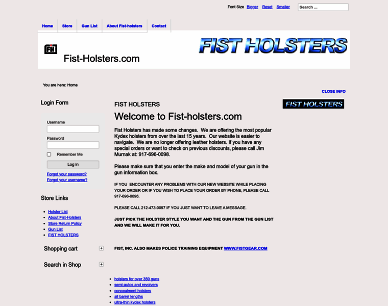 Fist-holsters.com thumbnail Fist-holsters.com thumbnail