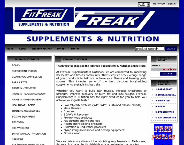 Fit-freak.com.au thumbnail