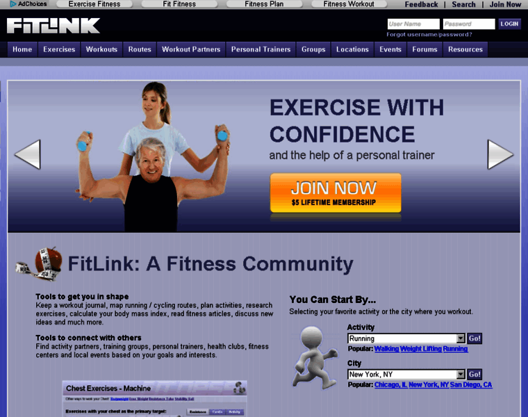 Fitlink.com thumbnail