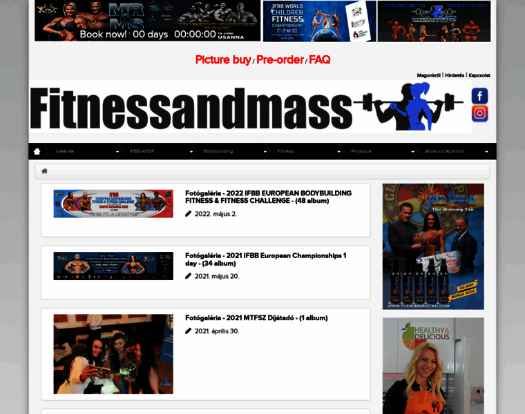 Fitnessandmass.com thumbnail