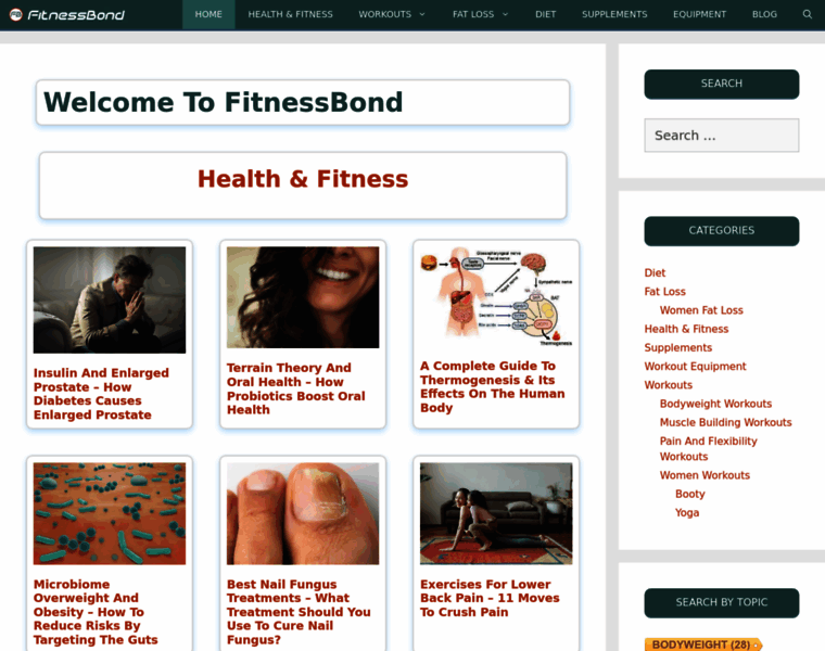 Fitnessbond.com thumbnail