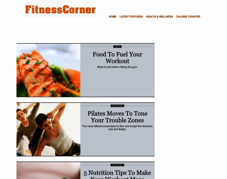 Fitnesscorner.co thumbnail