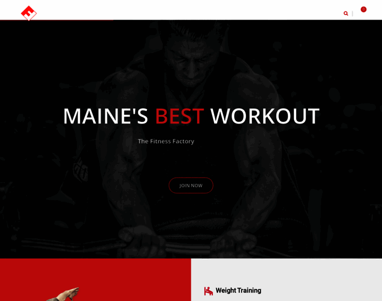 Fitnessfactorymaine.com thumbnail