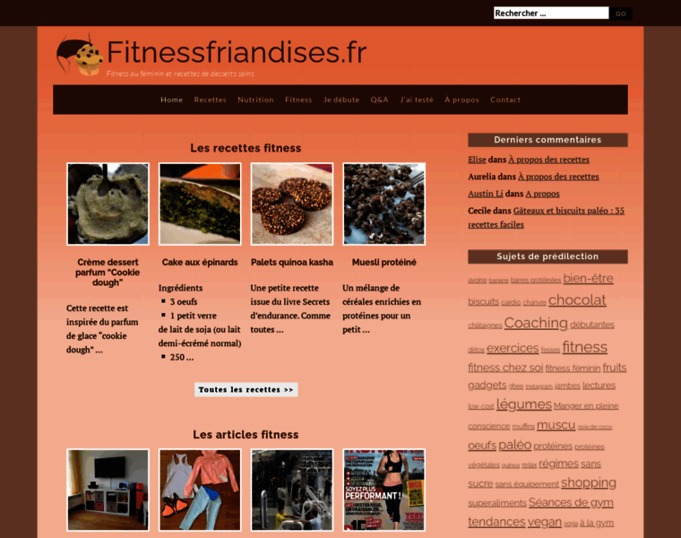 Fitnessfriandises.fr thumbnail