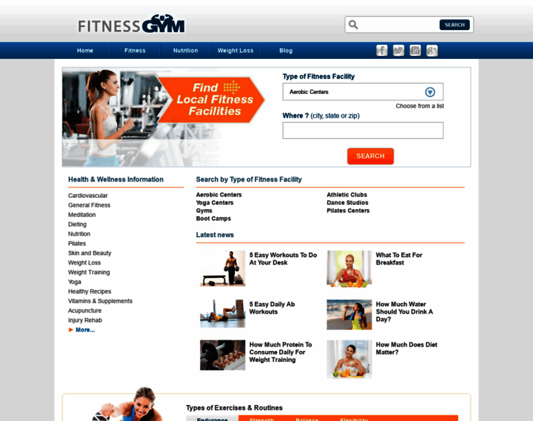 Fitnessgym.com thumbnail