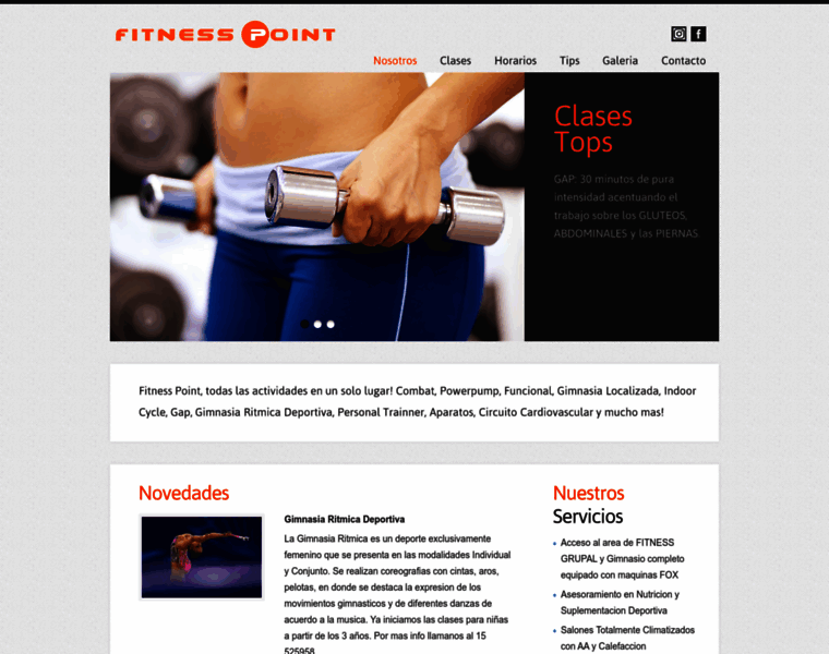 Fitnesspoint.com.ar thumbnail