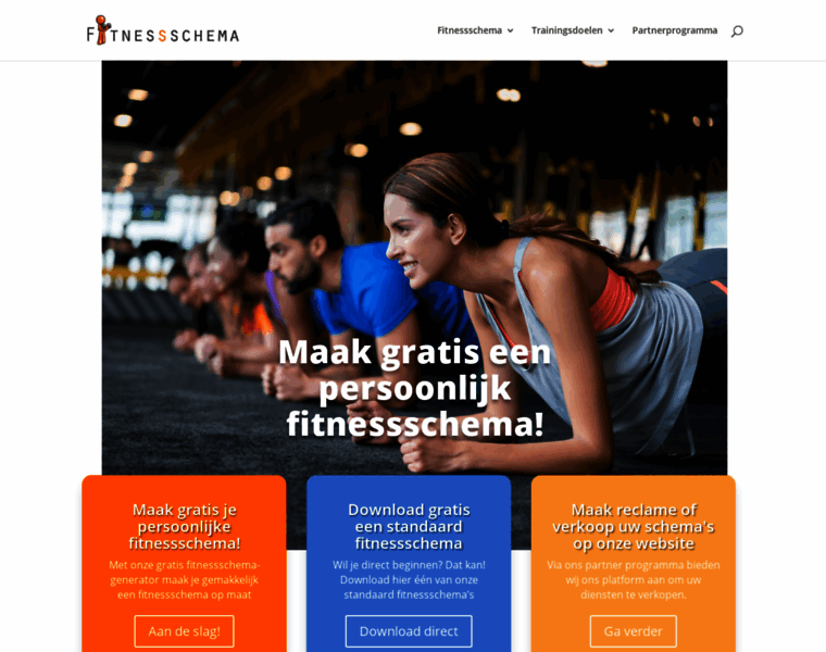 Fitnessschema.nl thumbnail