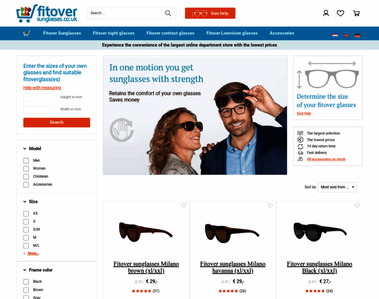 Fitover-sunglasses.co.uk thumbnail