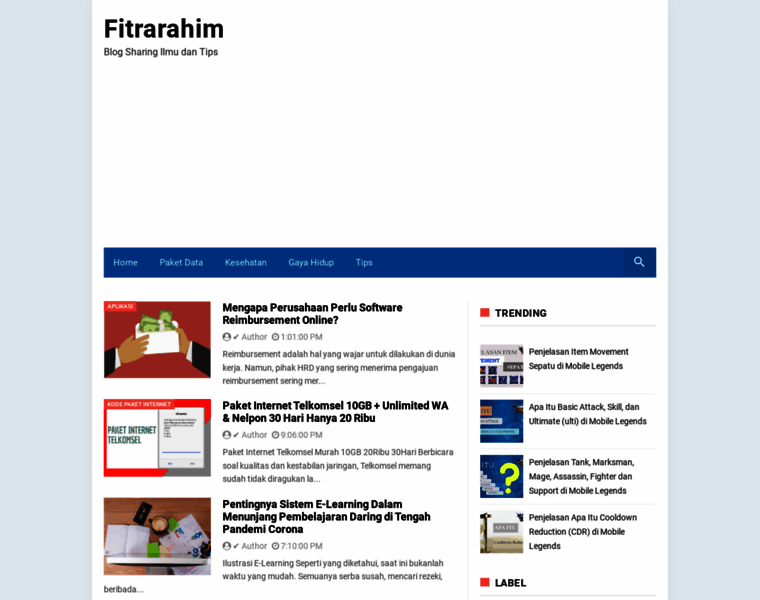 Fitrarahim.net thumbnail