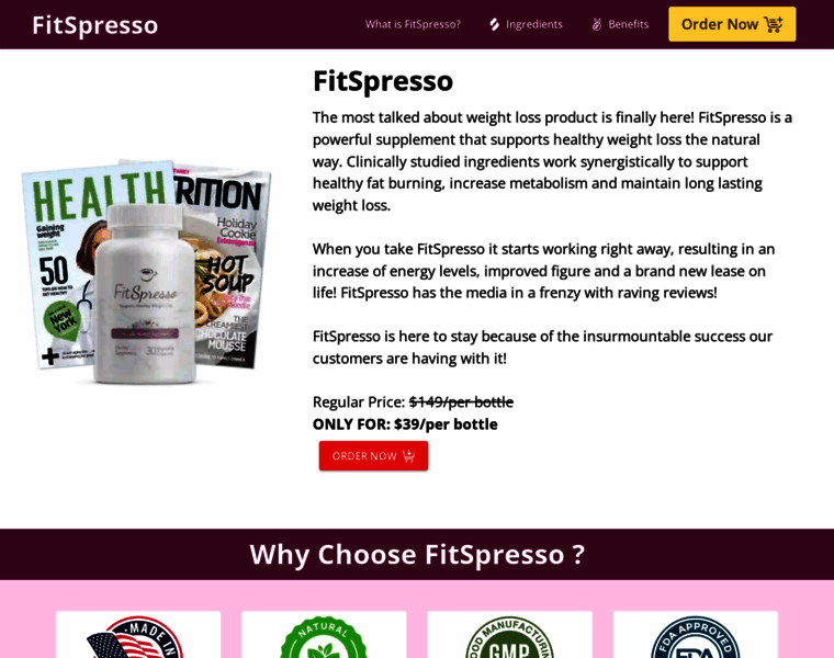Fitspresso-try.com thumbnail