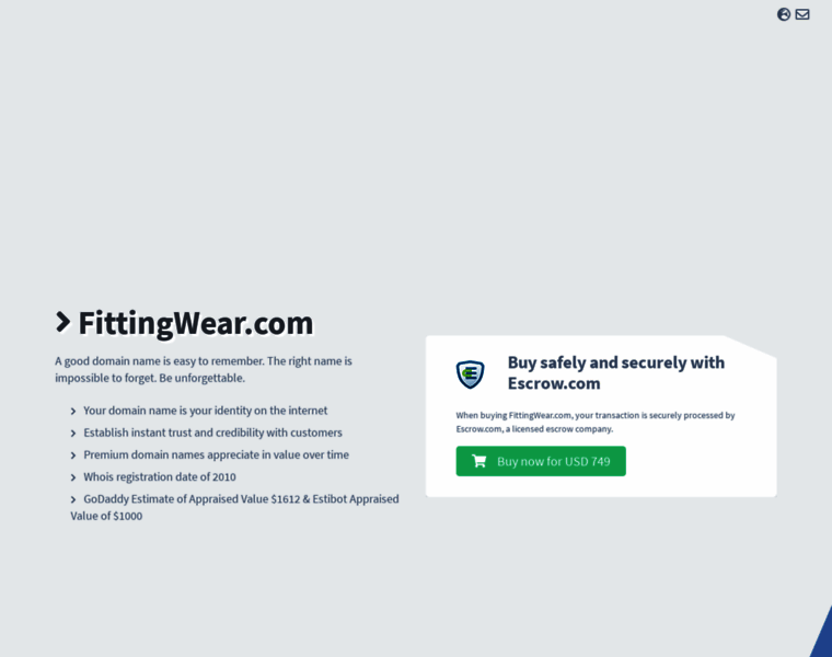 Fittingwear.com thumbnail