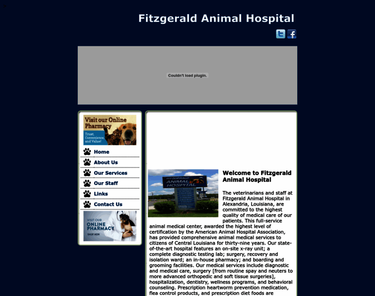 Fitzgeraldanimalhospital.com thumbnail