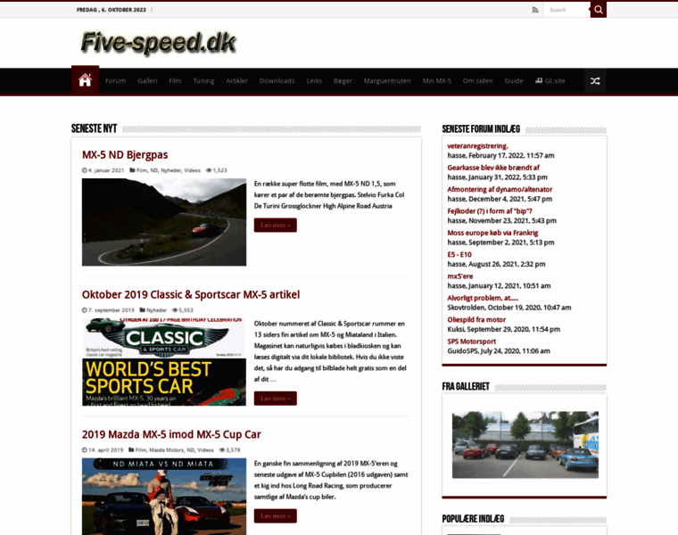 Five-speed.dk thumbnail