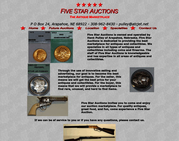 Five-star-auctions.com thumbnail