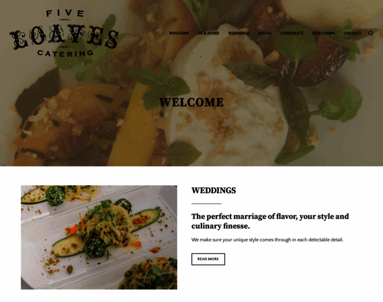 Fiveloavescatering.com thumbnail