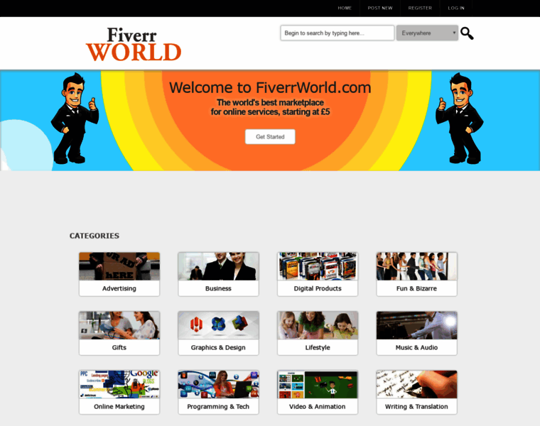 Fiverrworld.com thumbnail