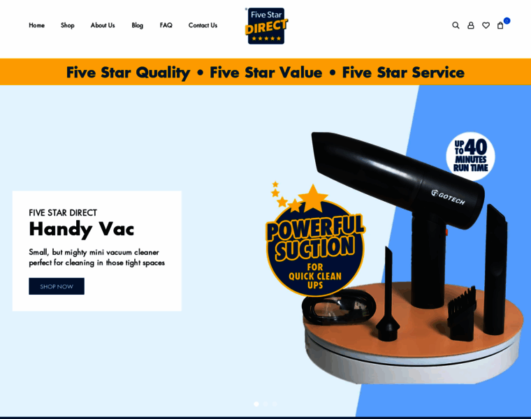 Fivestardirect.co.uk thumbnail