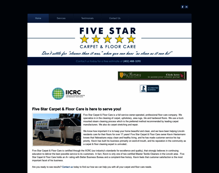 Fivestarfloorcare.com thumbnail