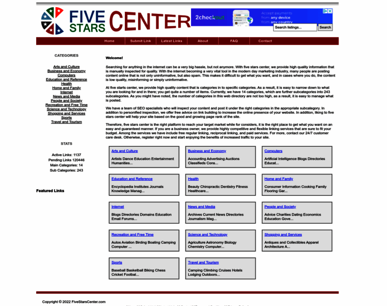 Fivestarscenter.com thumbnail