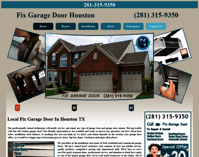 Fix--garagedoor.com thumbnail