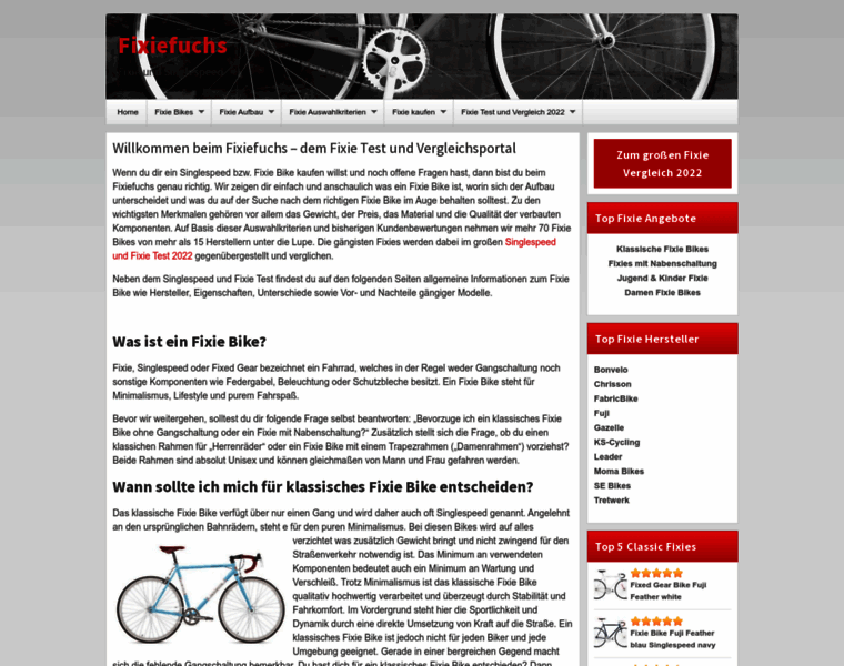 Fixiefuchs.de thumbnail