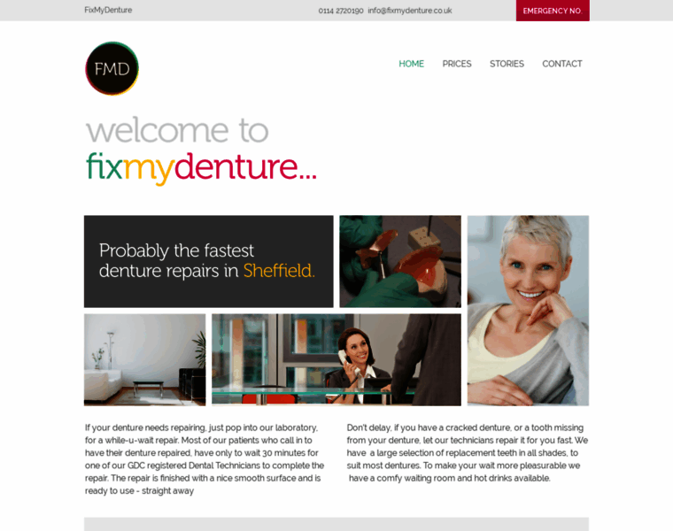 Fixmydenture.co.uk thumbnail