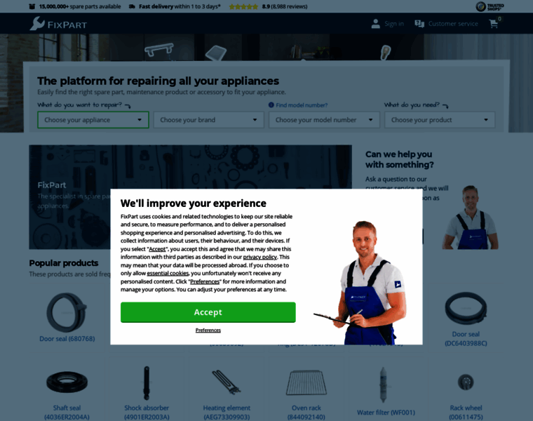 Fixpart.co.uk thumbnail Fixpart.co.uk thumbnail
