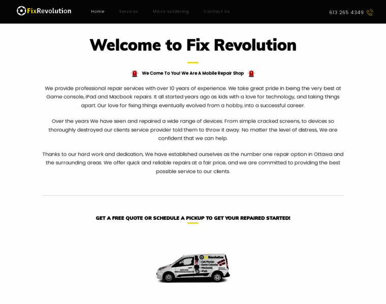 Fixrevolution.ca thumbnail