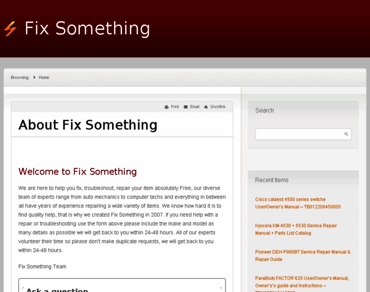 Fixsomething.com thumbnail