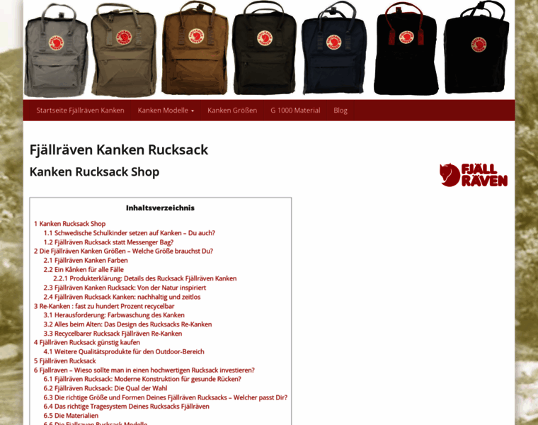 Fjaelraeven-rucksack-shop.de thumbnail