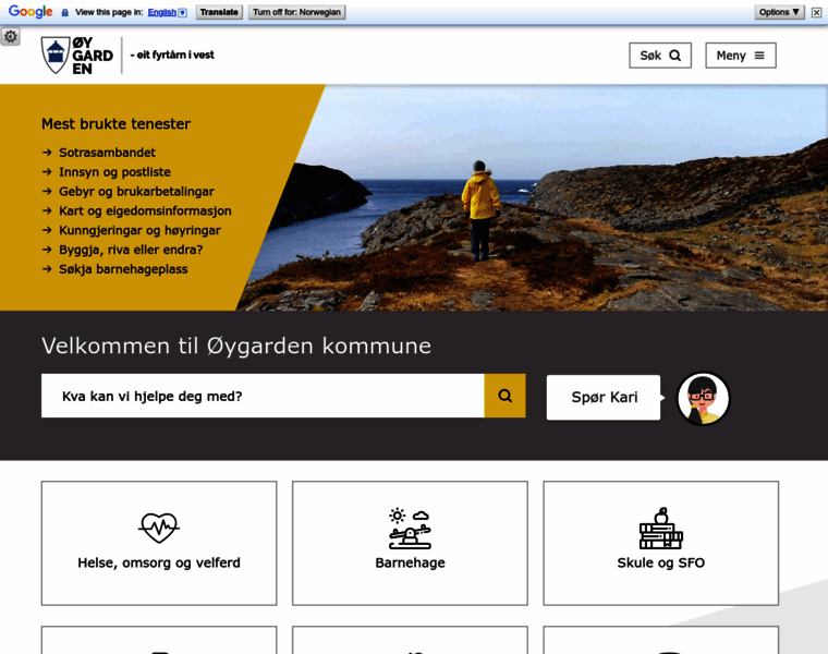 Fjell.kommune.no thumbnail
